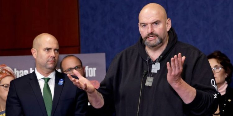Fetterman blasts pro-Palestinian protesters: ‘Why aren’t you demanding that Hamas surrenders?’