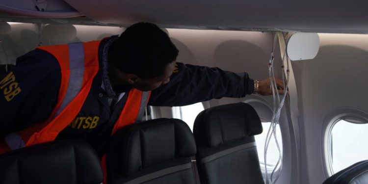 Alaska flight that blew door plug had bolts removed at Boeing facility