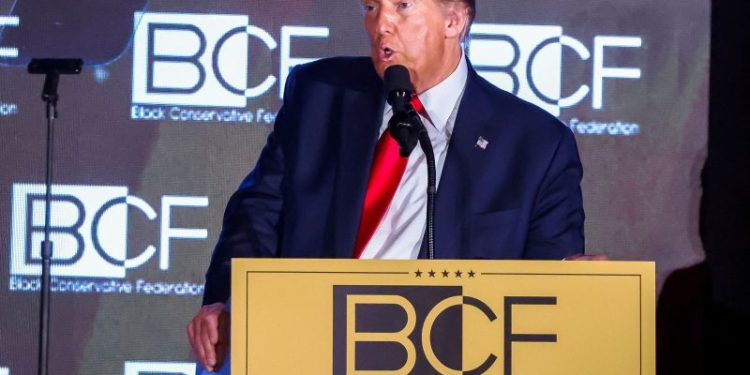 Trump says he’s long worked ‘hand in hand’ with Black people. Let’s review.