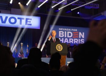Biden aims for big win in Nevada primary, while GOP contest is nonbinding