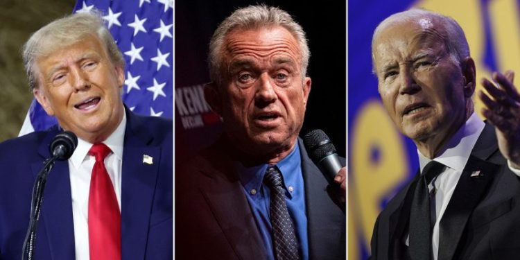 Republicans and Democrats panic to quickly define ‘spoiler’ candidate RFK Jr