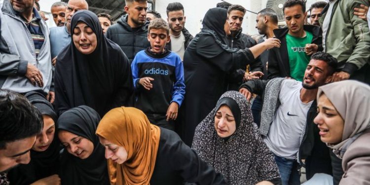 ‘My whole family has perished:’ 22 killed in Israeli airstrike on Rafah, hospital staff say