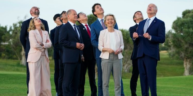 Biden meets Pope Francis as G-7 wraps up strongly pro-Ukraine summit