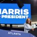 Harris to barnstorm through Georgia in effort to put state back in play
