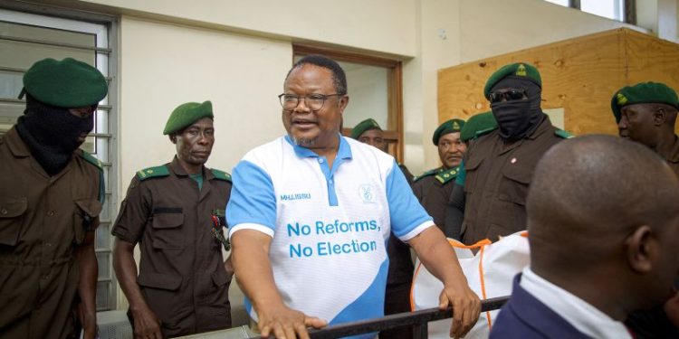 Tanzanian opposition leader appears in court for treason trial