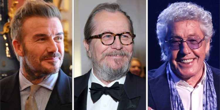 David Beckham, Gary Oldman and Roger Daltrey knighted in King’s Birthday Honours
